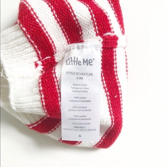 Little Me Striped Santa Hat - Picture 3 of 3